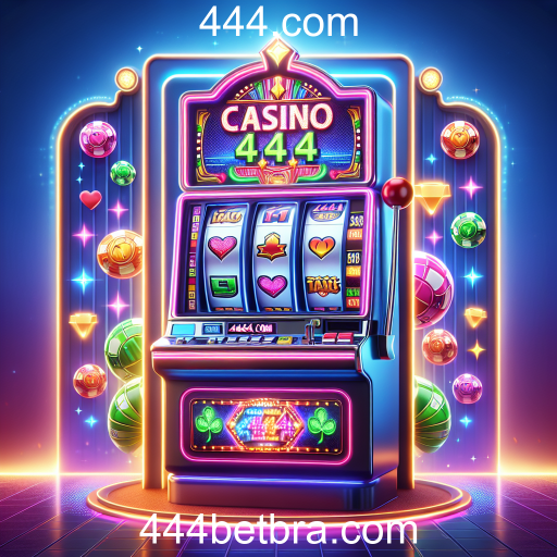 Caça-níqueis: A Diversão das Máquinas de Slots em 444.com